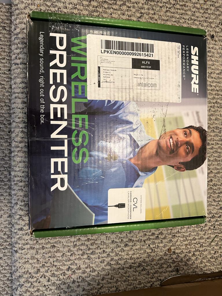 Shure Wireless Label Mic